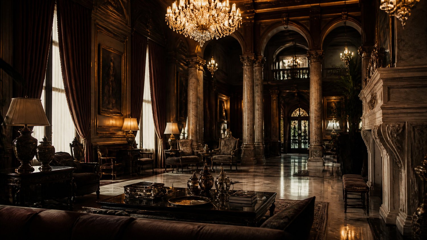 Ghoshal Place — A high-society address among the powerful and the protected.