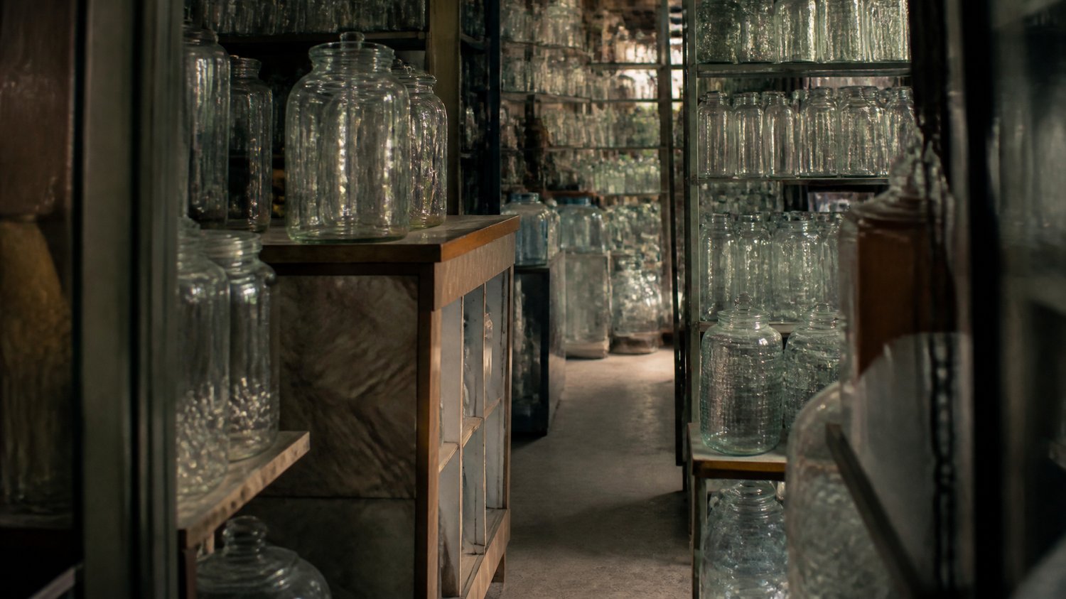 The Glass Market — Where the team traces the custom 25-litre martabaans back toward their maker.