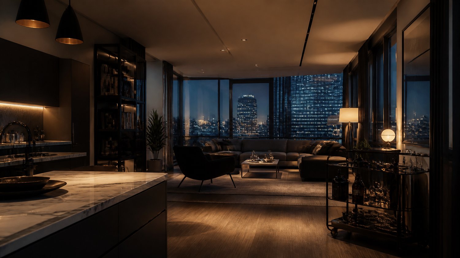 Kunal’s Flat — An affluent bachelor’s flat — a window into the lives of the comfortable men the case keeps circling.
