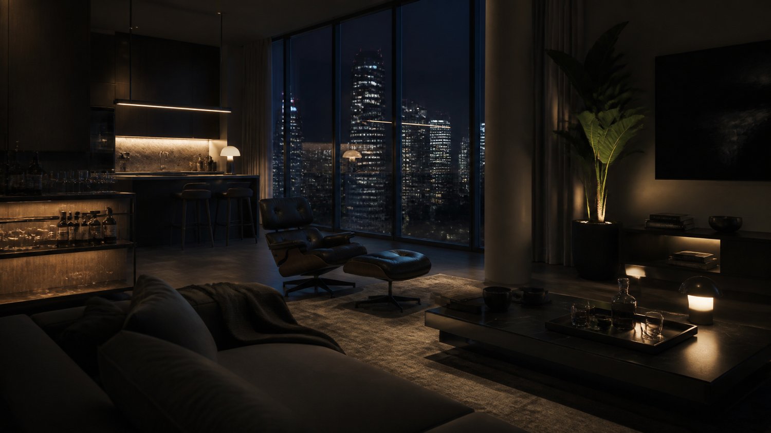 Kunal’s Flat — An affluent bachelor’s flat — a window into the lives of the comfortable men the case keeps circling.