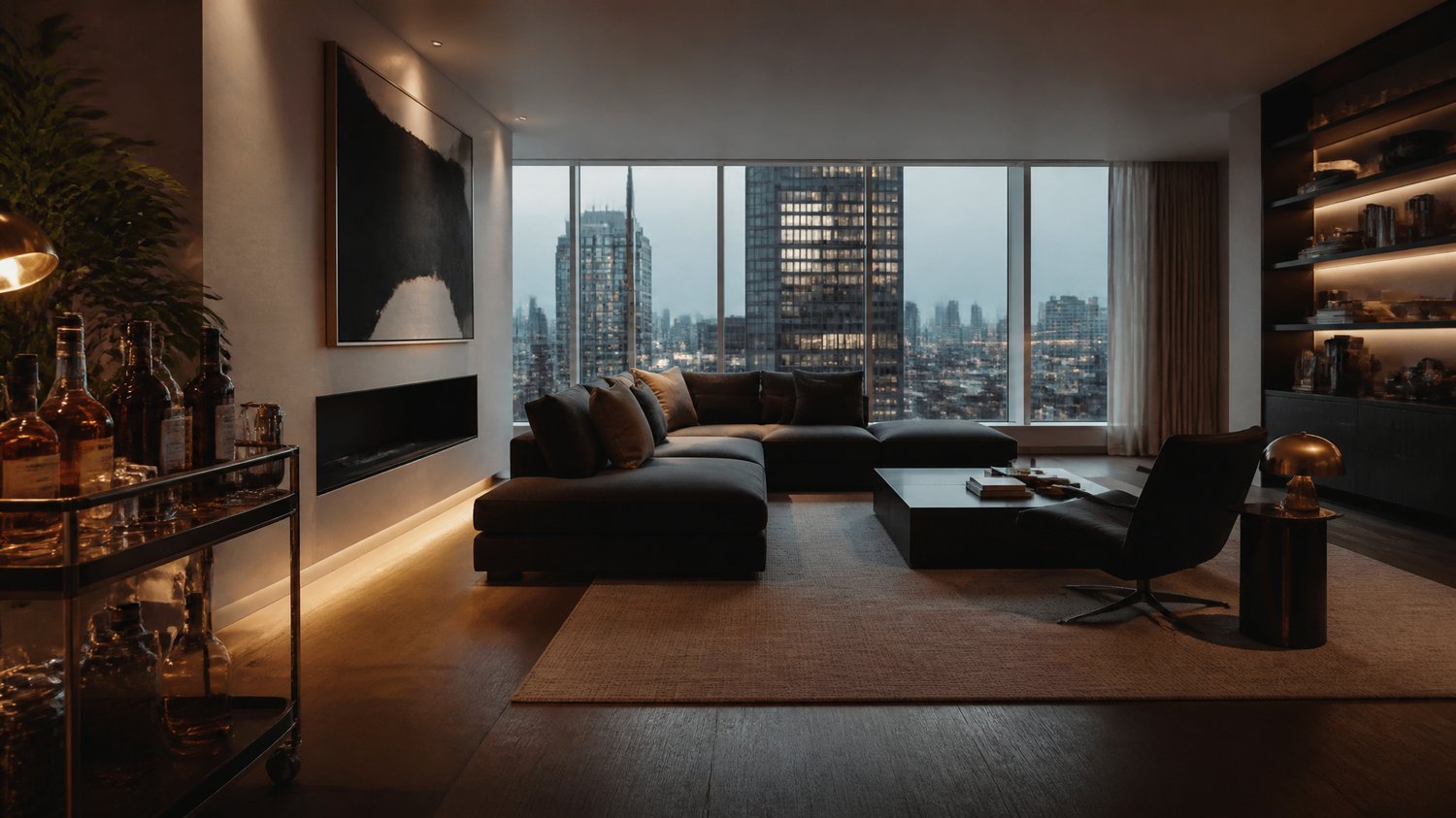 Kunal’s Flat — An affluent bachelor’s flat — a window into the lives of the comfortable men the case keeps circling.