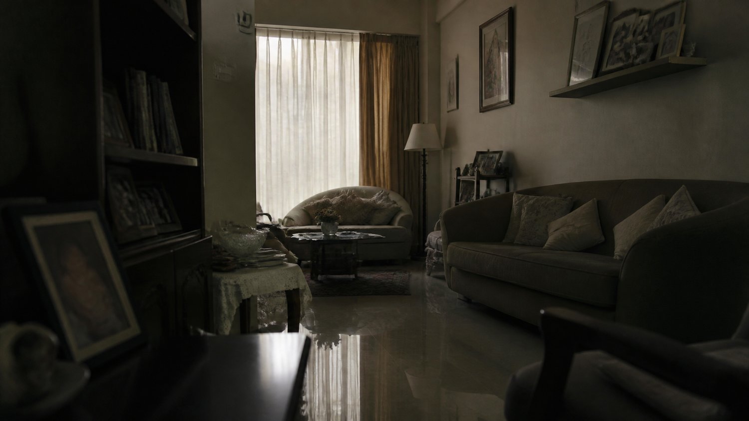 Sanatan Chaddha’s Home — A second grieving household, and a second corridor clue.