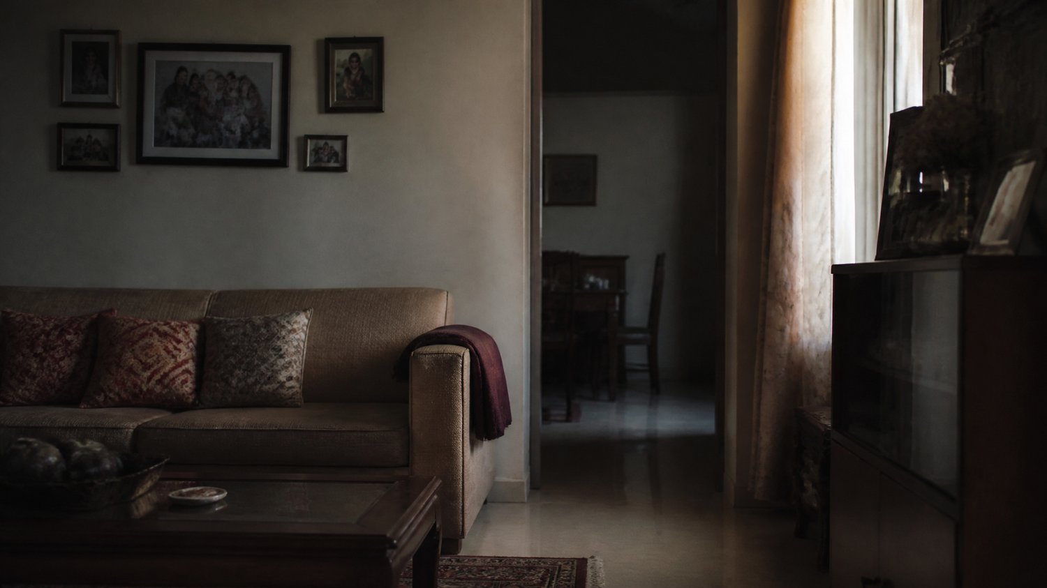 Sanatan Chaddha’s Home — A second grieving household, and a second corridor clue.